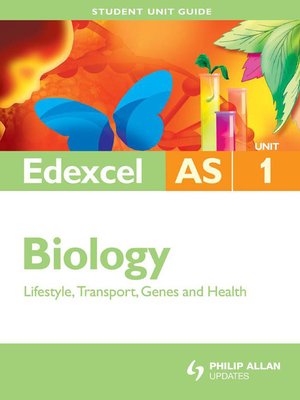 cover image of Edexcel AS Biology Student Unit Guide, Unit 1